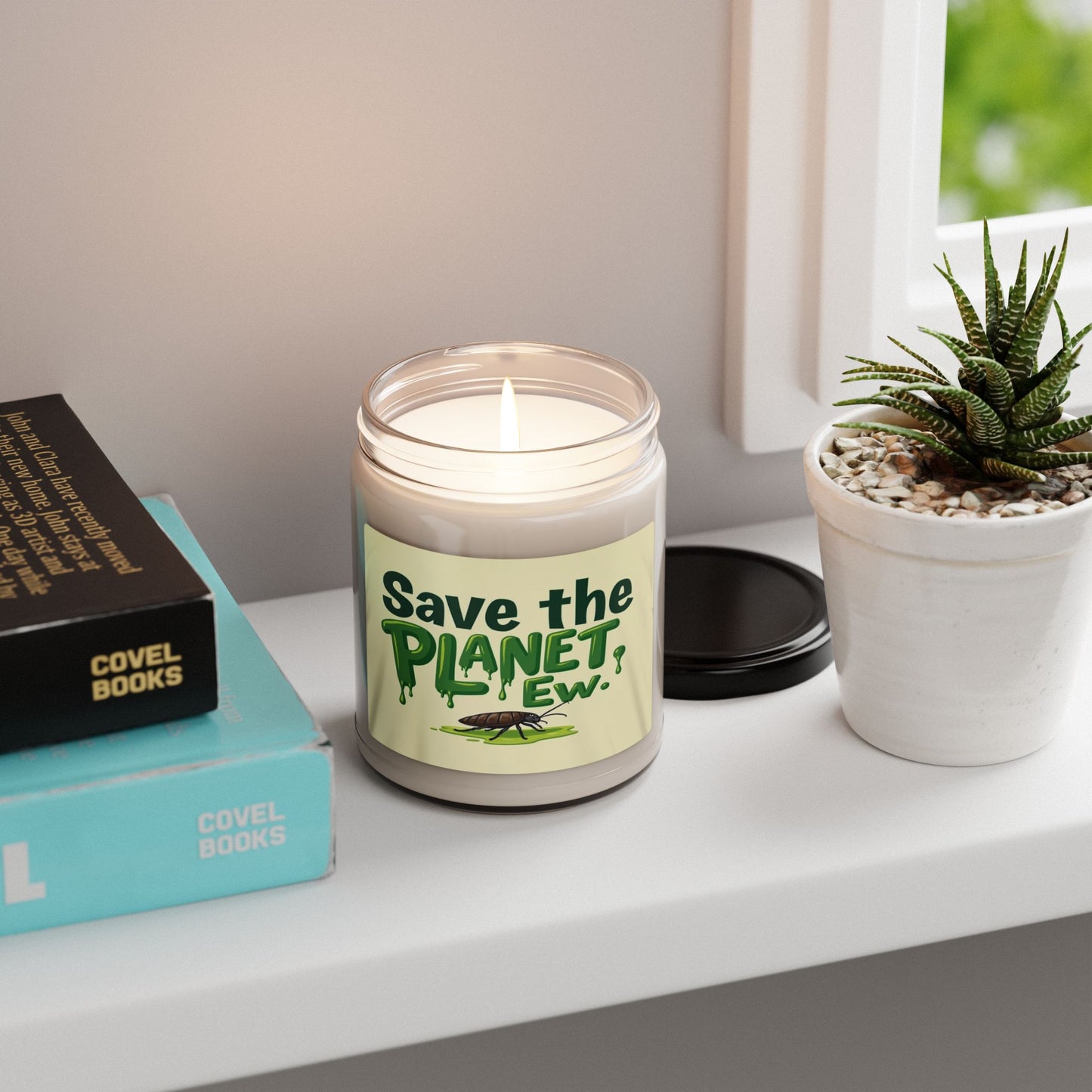 Save the Planet Ew Candle