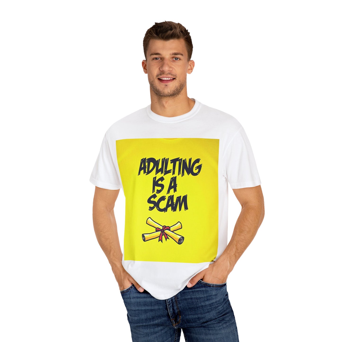 Adulting Is a Scam T-SHIRT