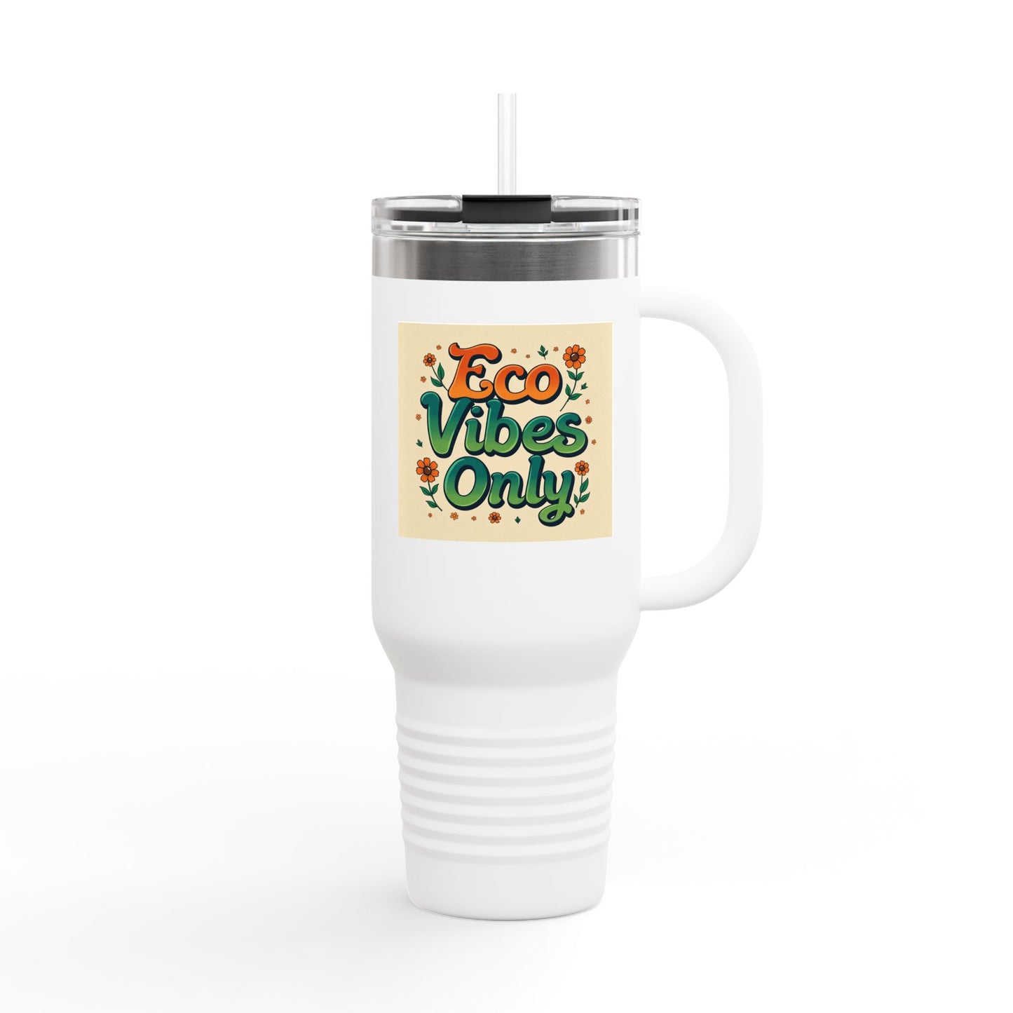 Eco-Vibes Only Insulated Travel Mug