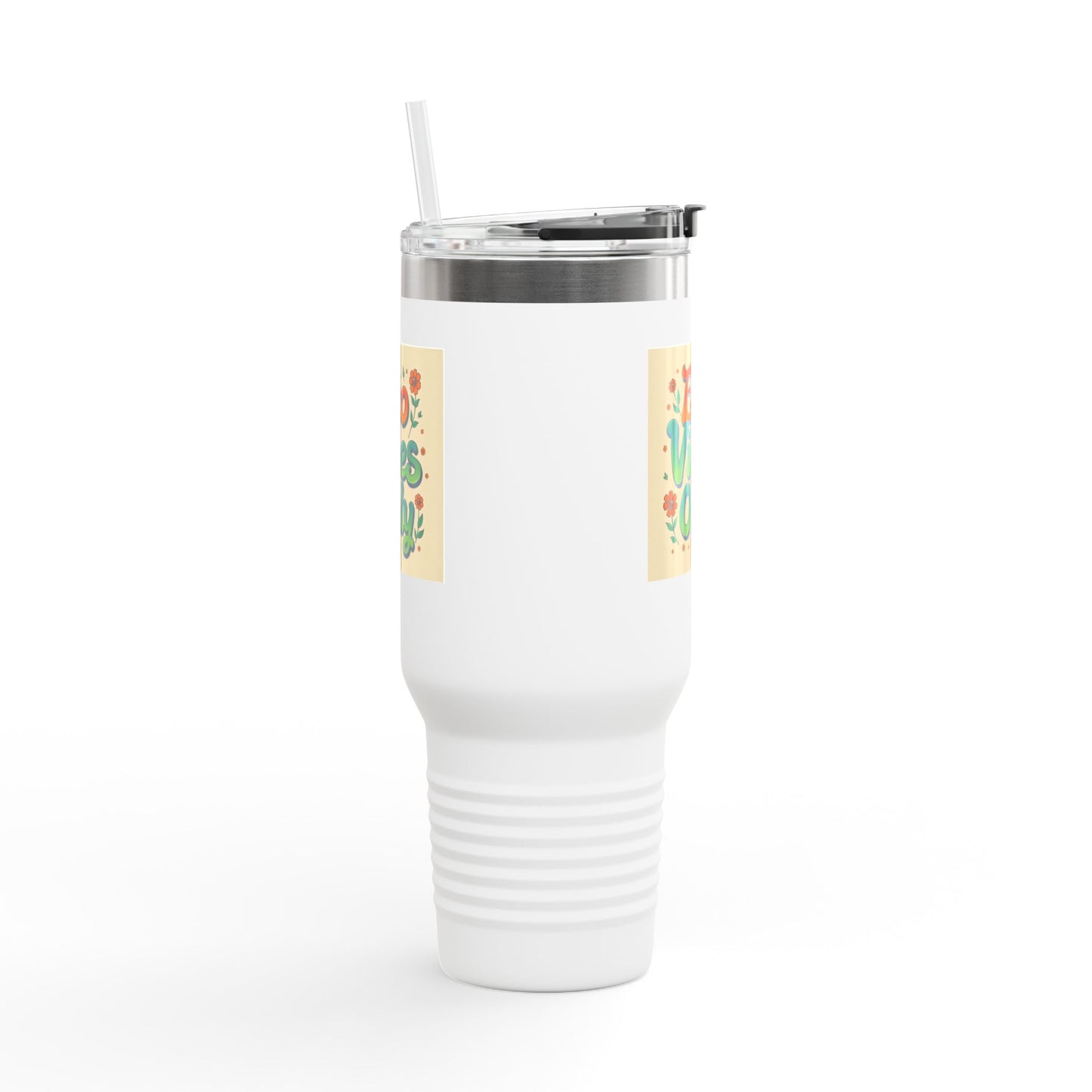 Eco-Vibes Only Insulated Travel Mug