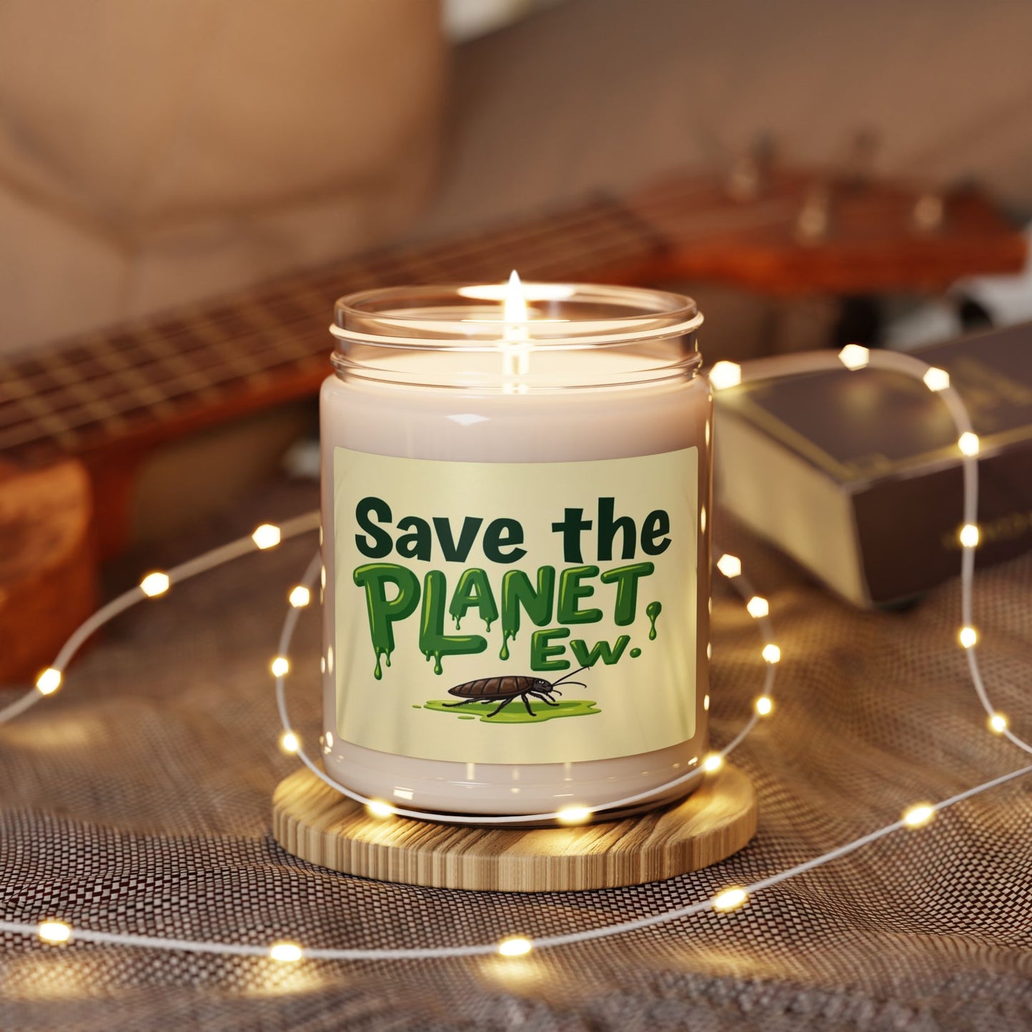 Save the Planet Ew Candle