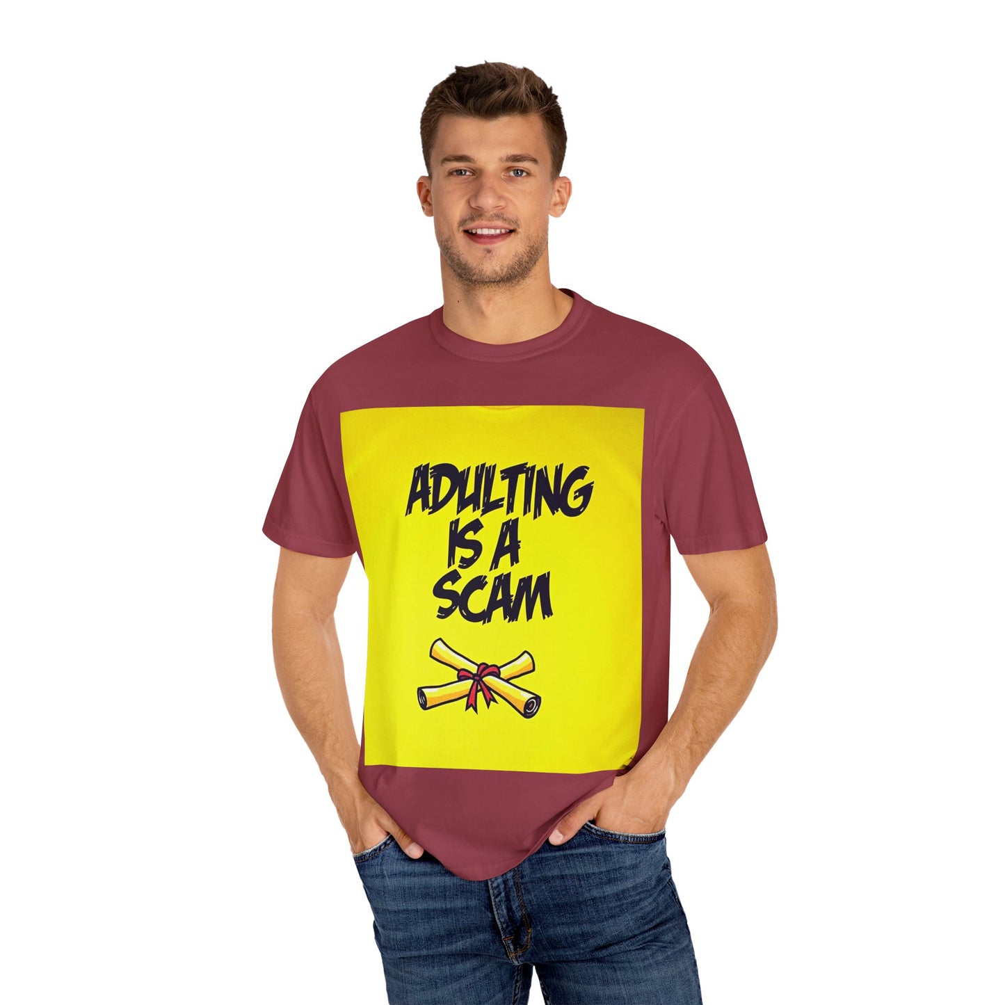 Adulting Is a Scam T-SHIRT