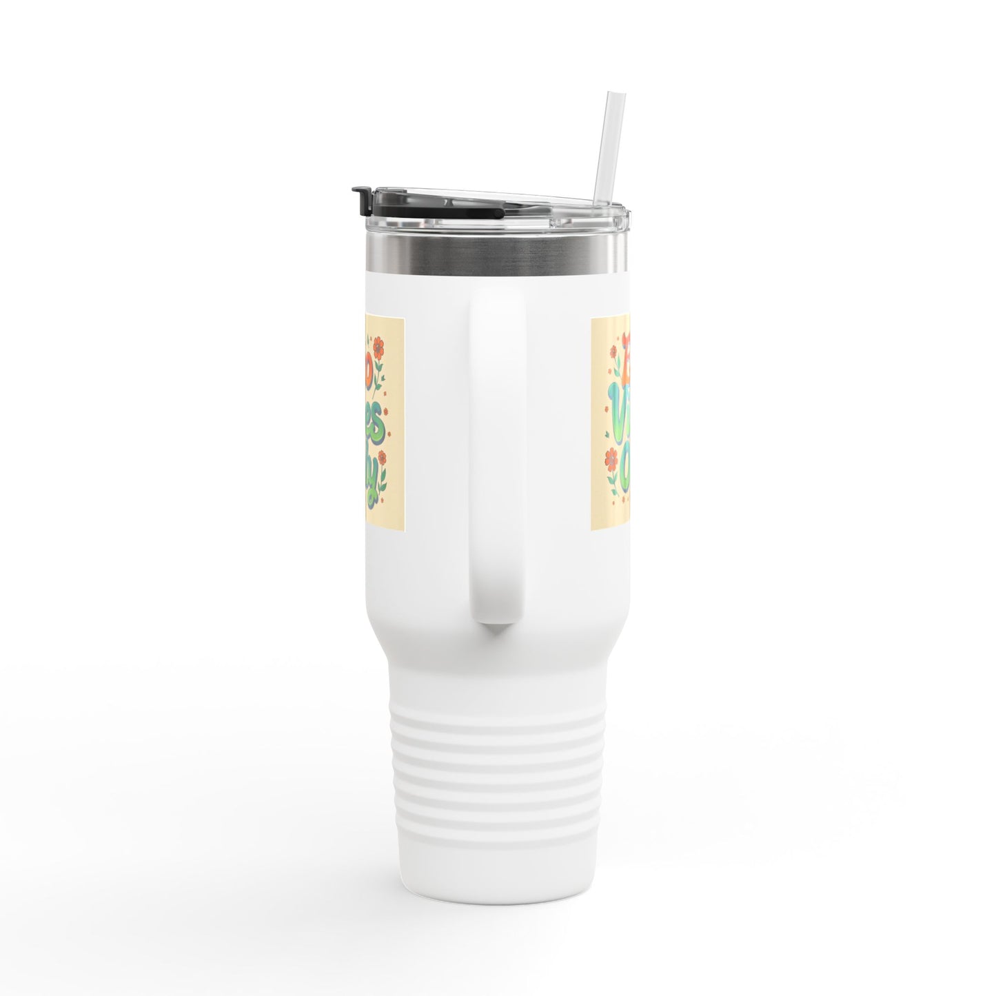 Eco-Vibes Only Insulated Travel Mug