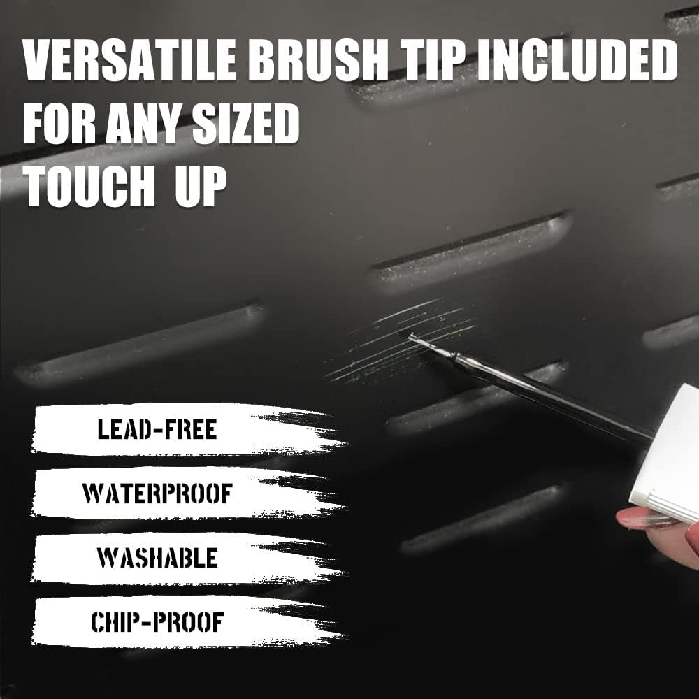 Black Appliance Touch up Paint - High Gloss Paint Touch up for Refrigerators, Washers, Dryers, Dishwashers, Microwave Oven and Other Appliances. 1 Fl Oz (Black)