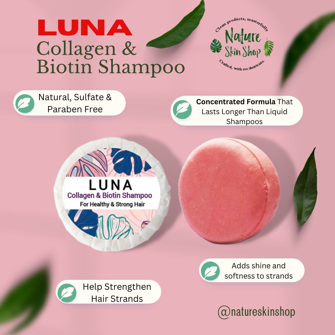 Luna Collagen & Biotin Shampoo And Conditioner Set-3