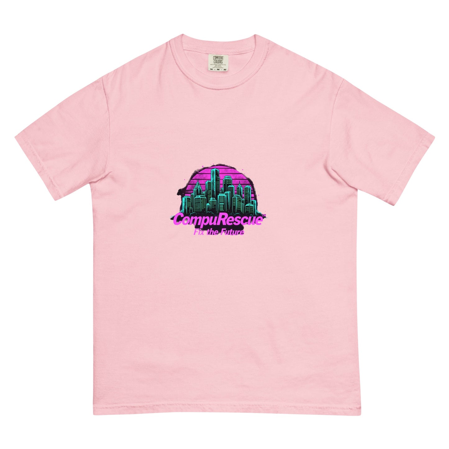 Unisex garment-dyed heavyweight t-shirt