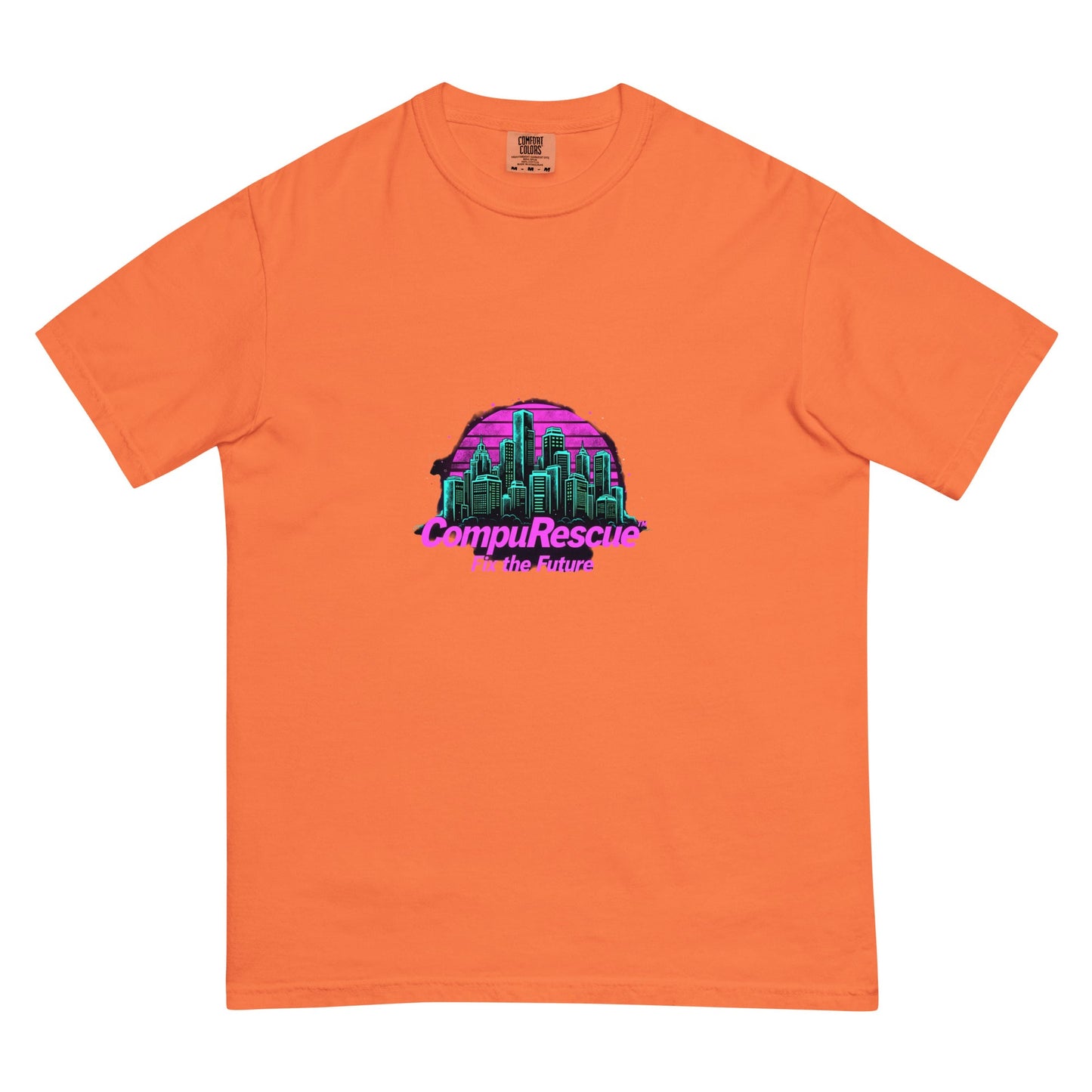 Unisex garment-dyed heavyweight t-shirt