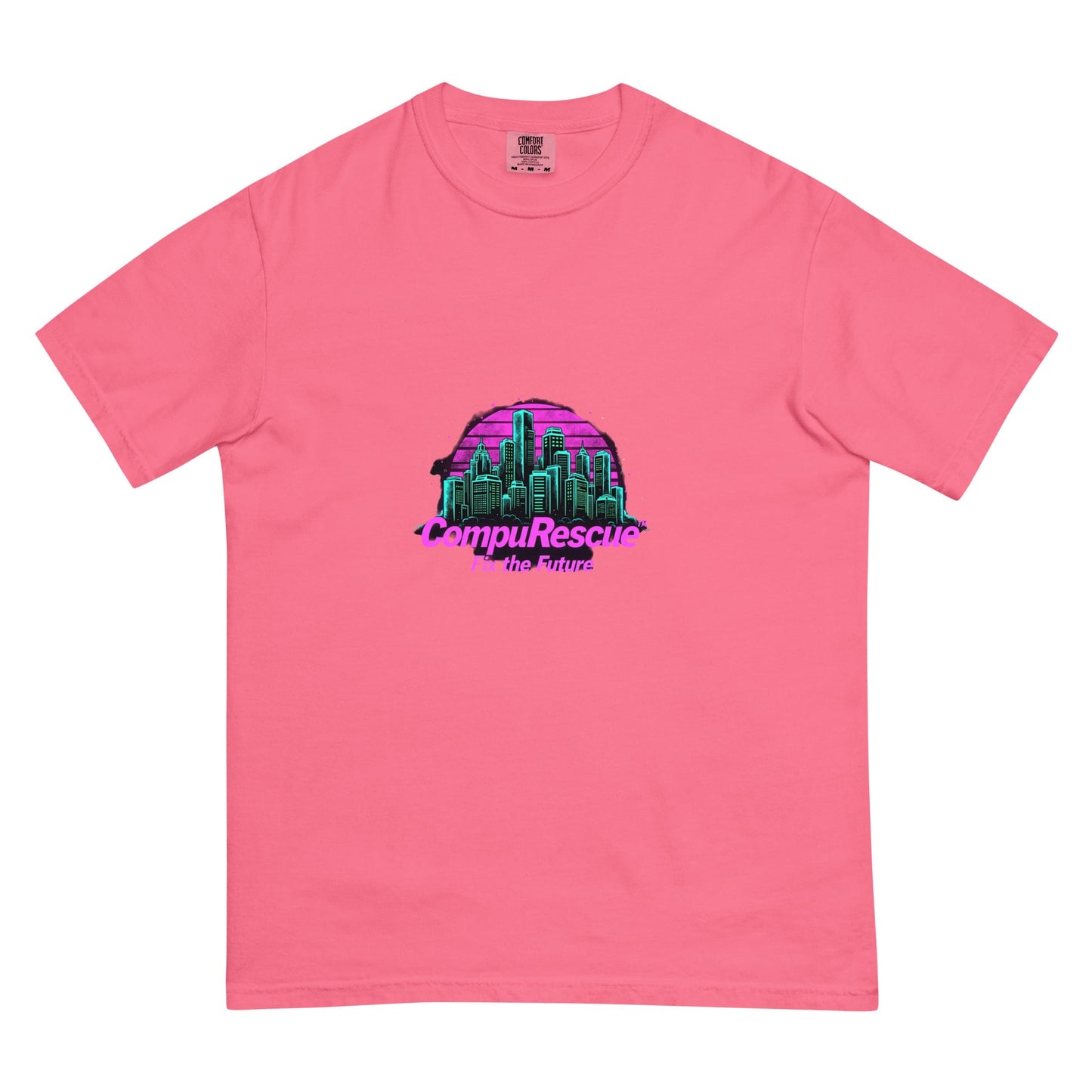 Unisex garment-dyed heavyweight t-shirt