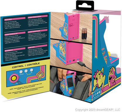 DGUNL-7023 MS. PAC-MAN Nano Player Pro Portable Retro Arcade