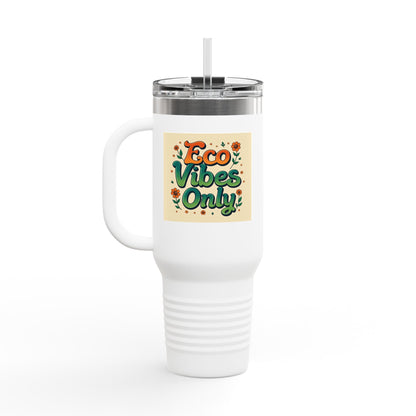 Eco-Vibes Only Insulated Travel Mug