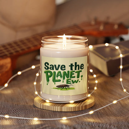 Save the Planet Ew Candle