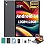 Android 14 Tablet with Keyboard, 12GB+128GB Storage
