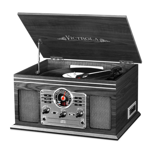 Quincy Wood Bluetooth Record Player