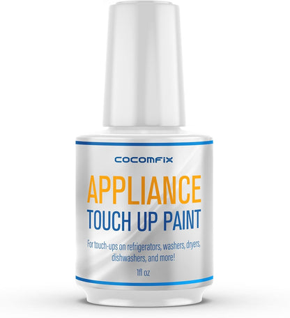 Specialty Appliance Touch up Paint White, Appliance Paint, 1 Ounce, White - High Gloss Touch up Paint Pen for Refrigerators, Washers, Dishwashers, Microwave Oven and Other Appliance