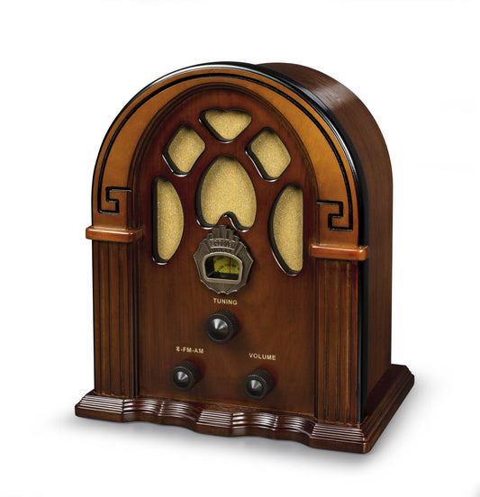 Portable AM/FM Radio, Walnut, CR31D-WA