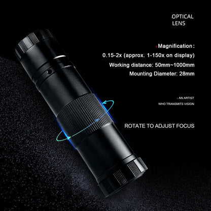 Full HD Digital Microscope Electronic 4K Soldering Microscope