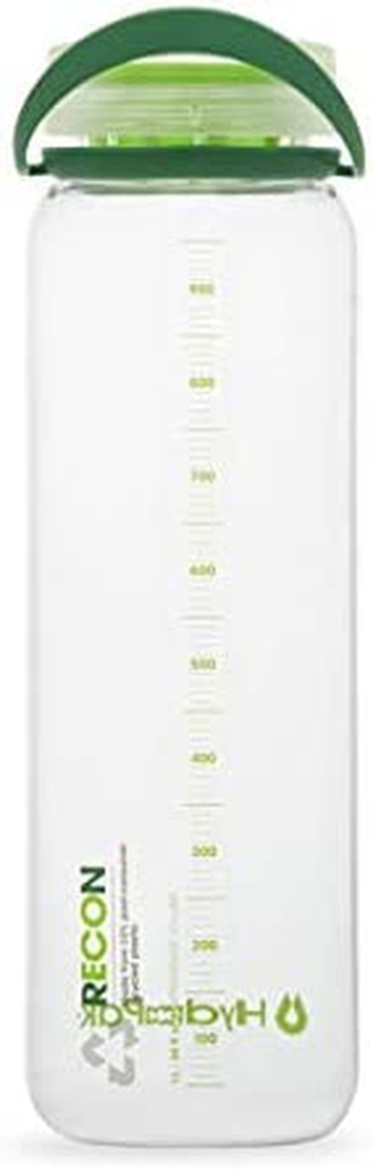 Recon Twist & Sip - Wide Mouth Recycled Plastic Water Bottle (24Oz or 32Oz) - Eco Friendly, BPA Free, Easy Carry