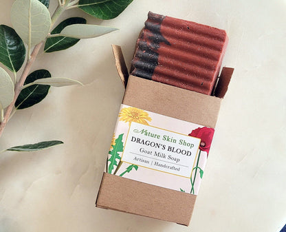 Dragons Blood Goat Milk Soap, Natural Cold Process-3