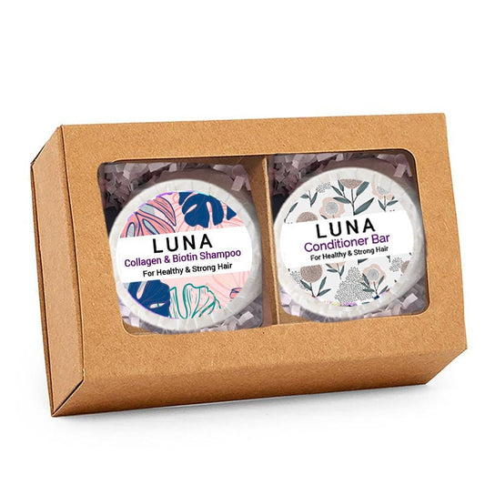 Luna Collagen & Biotin Shampoo And Conditioner Set-0