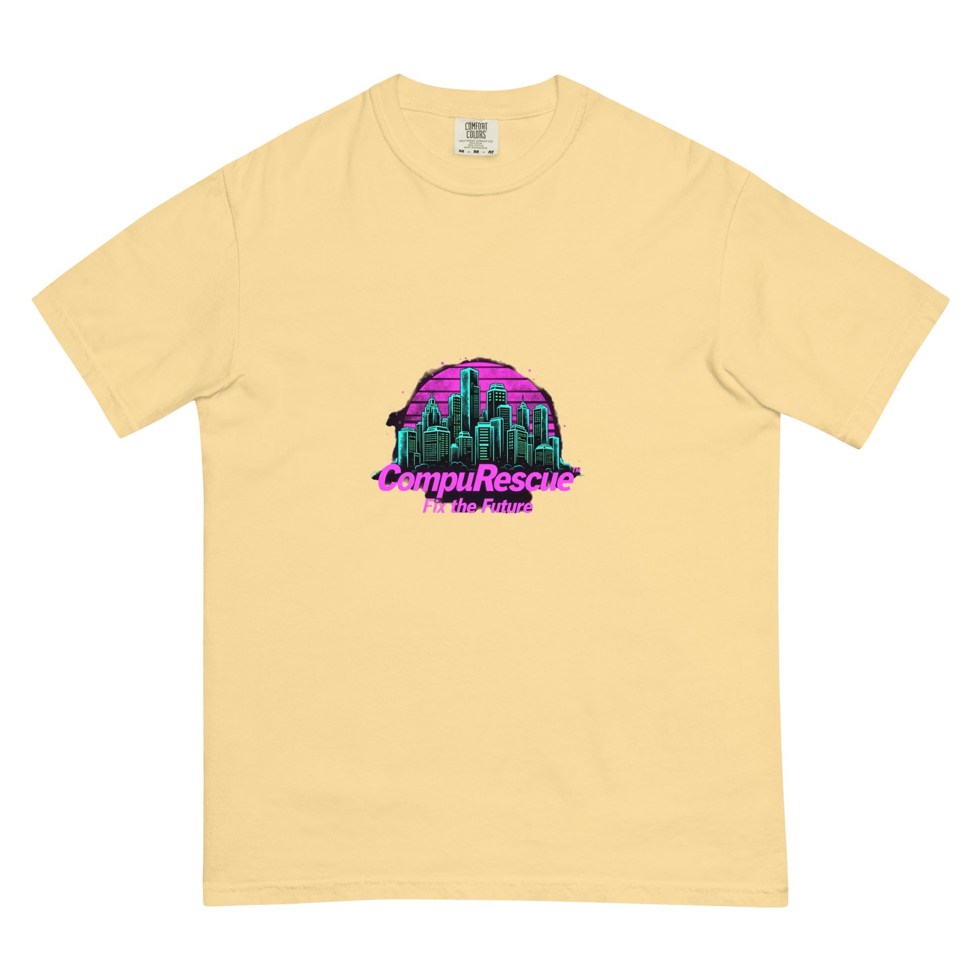 Unisex garment-dyed heavyweight t-shirt