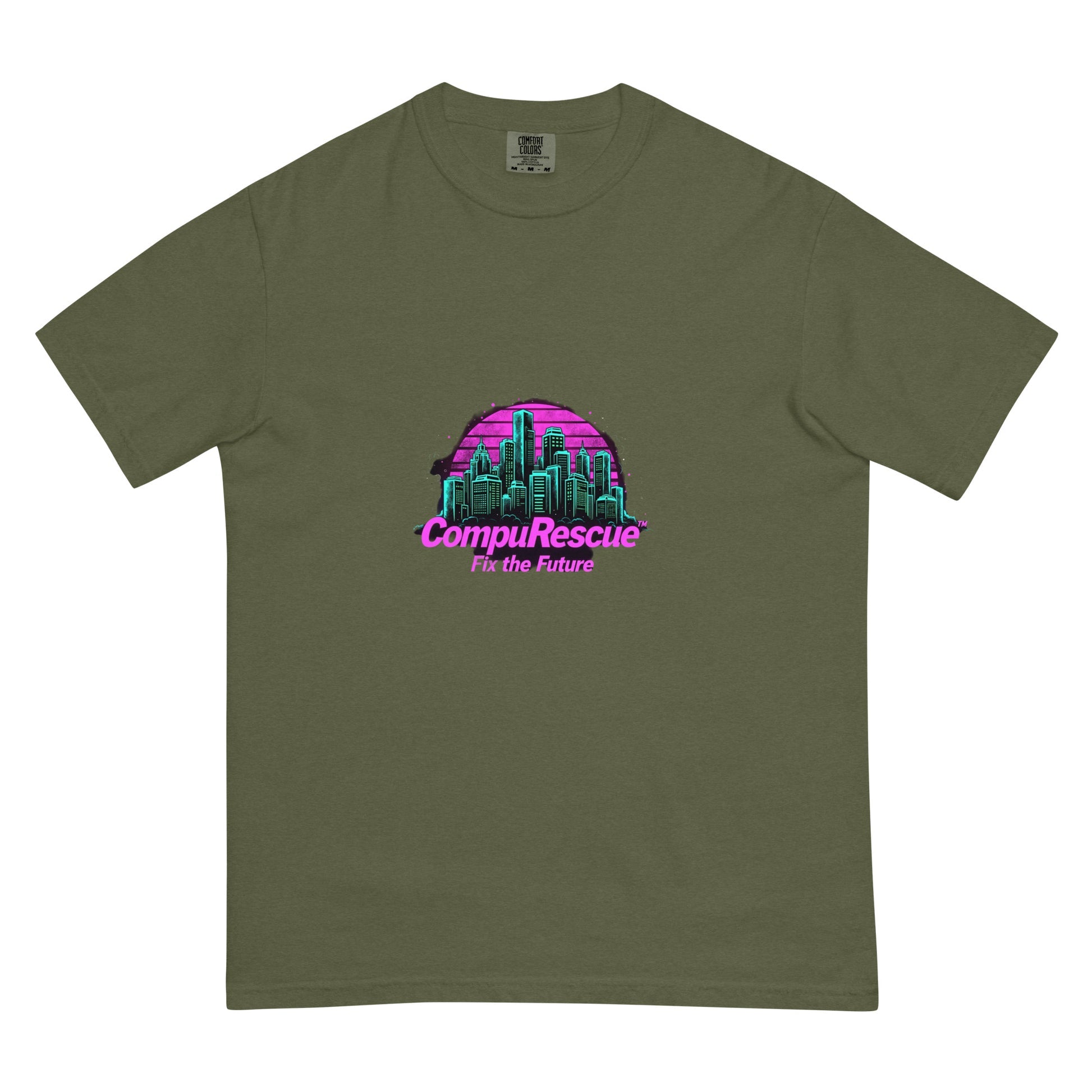 Unisex garment-dyed heavyweight t-shirt