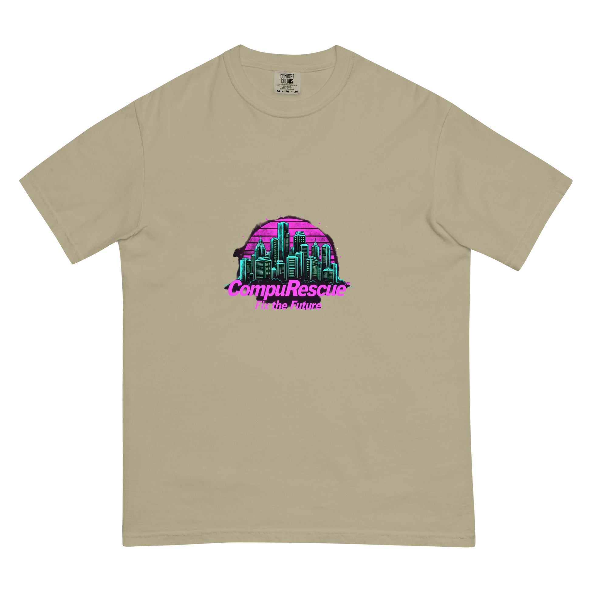 Unisex garment-dyed heavyweight t-shirt
