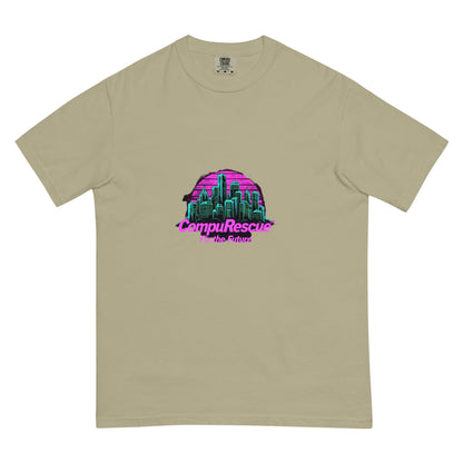 Unisex garment-dyed heavyweight t-shirt