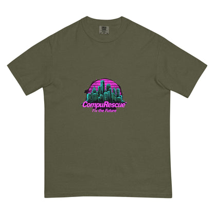 Unisex garment-dyed heavyweight t-shirt