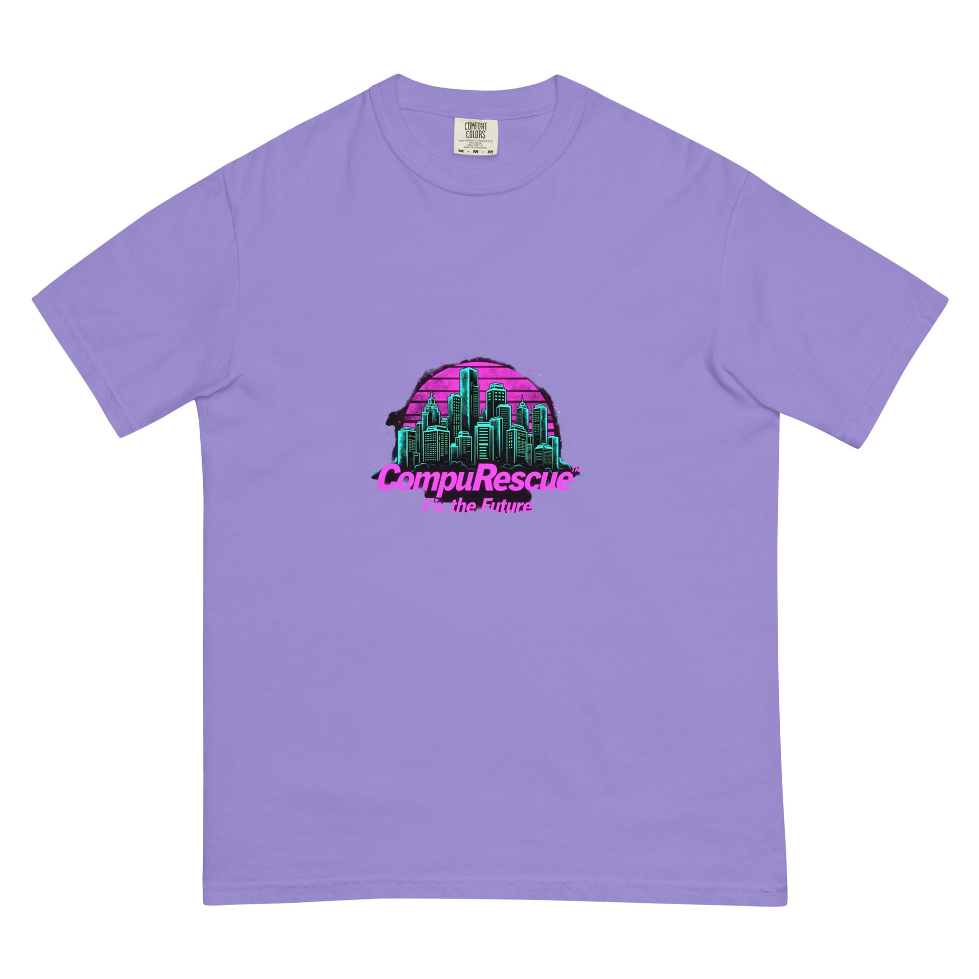 Unisex garment-dyed heavyweight t-shirt