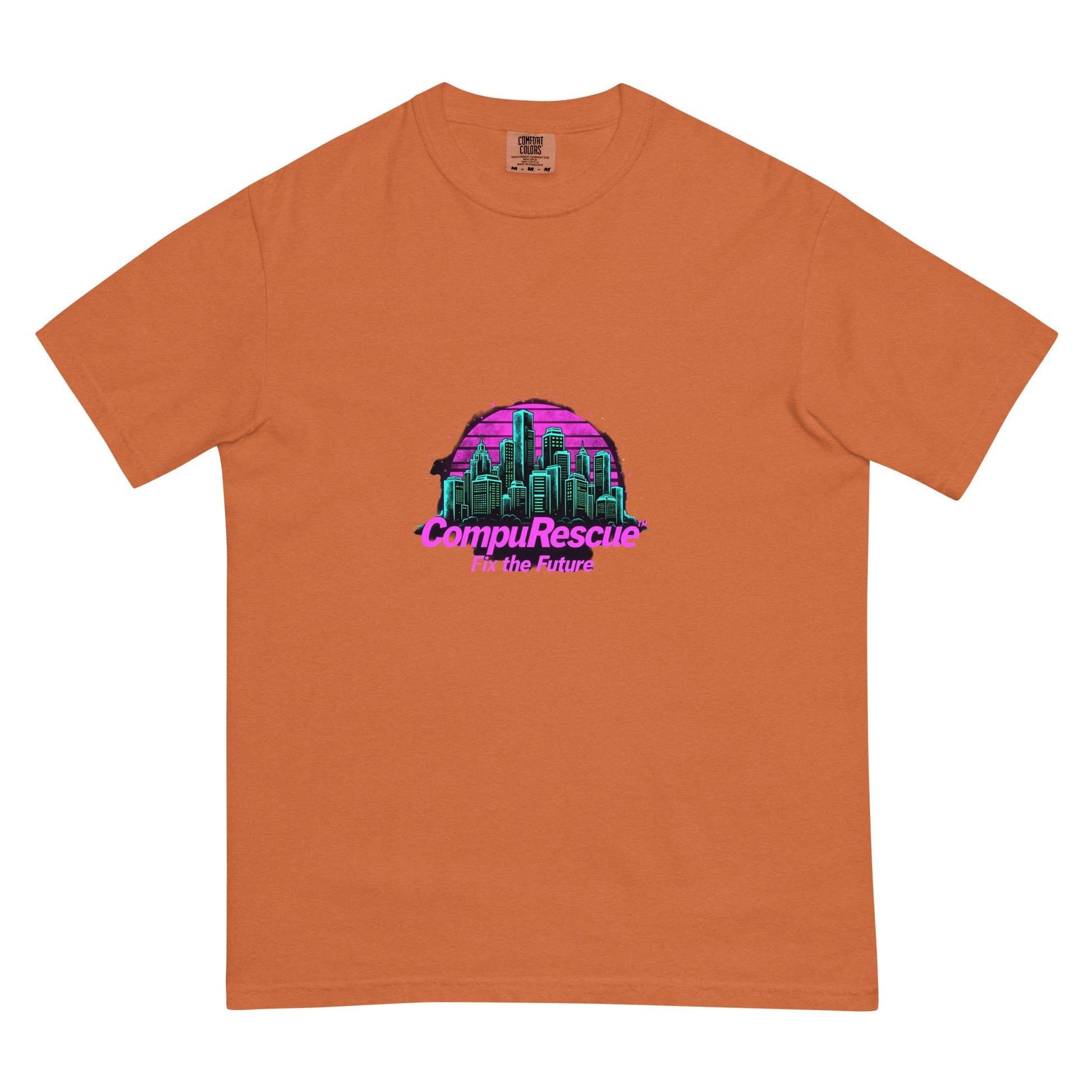Unisex garment-dyed heavyweight t-shirt