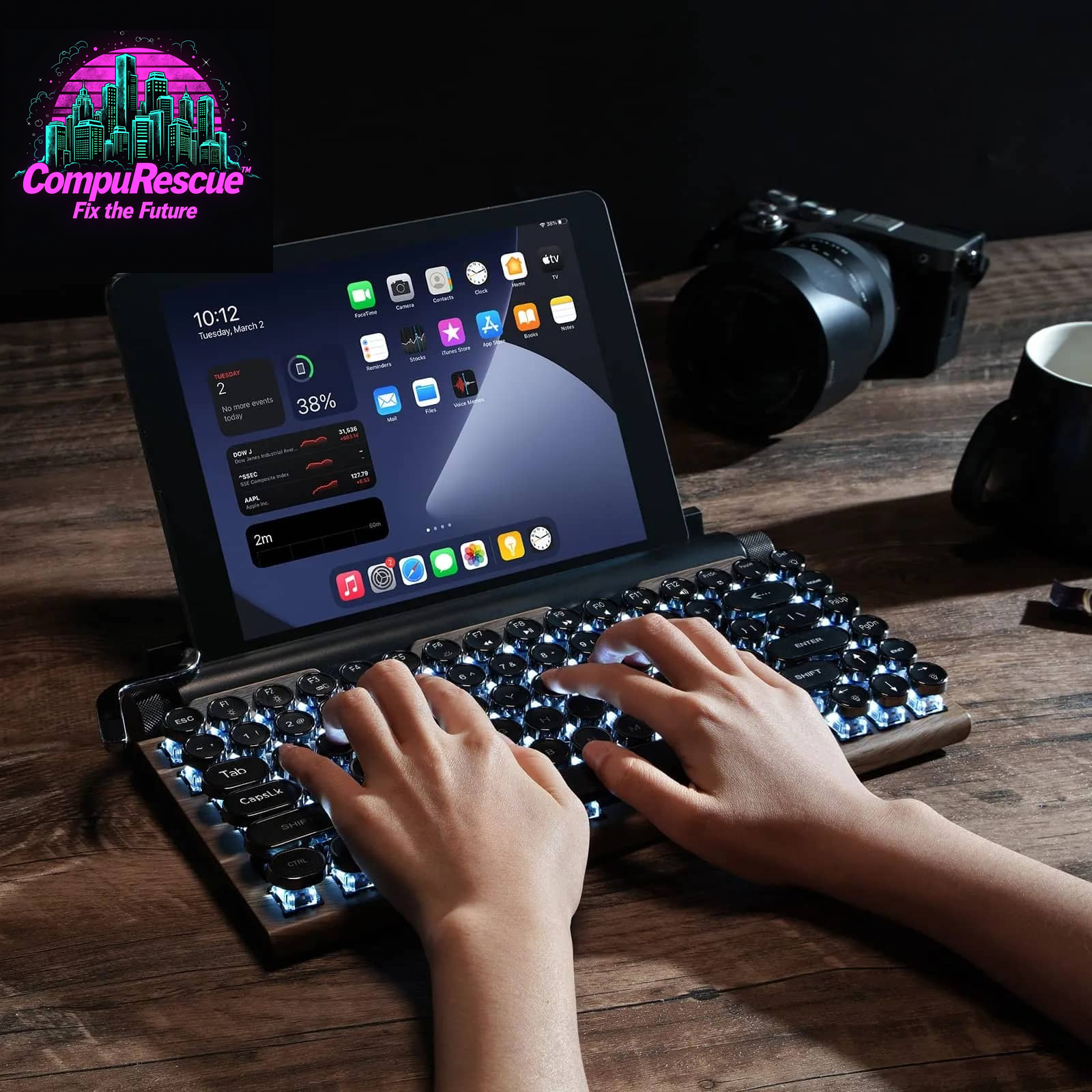 Retro Typewriter Keyboard