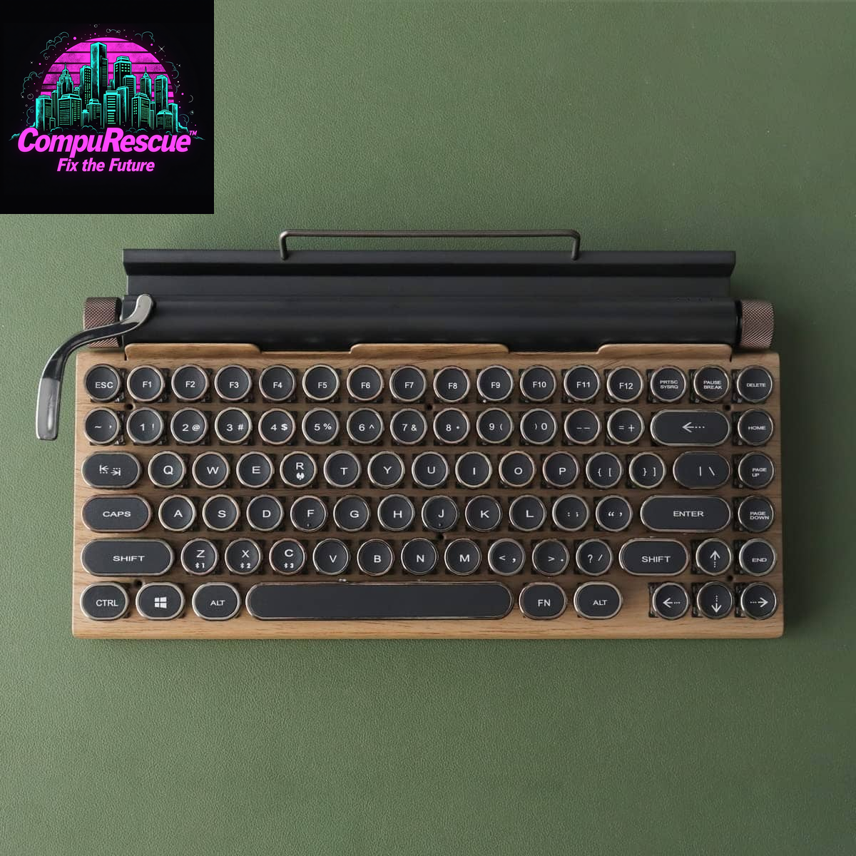 Retro Typewriter Keyboard