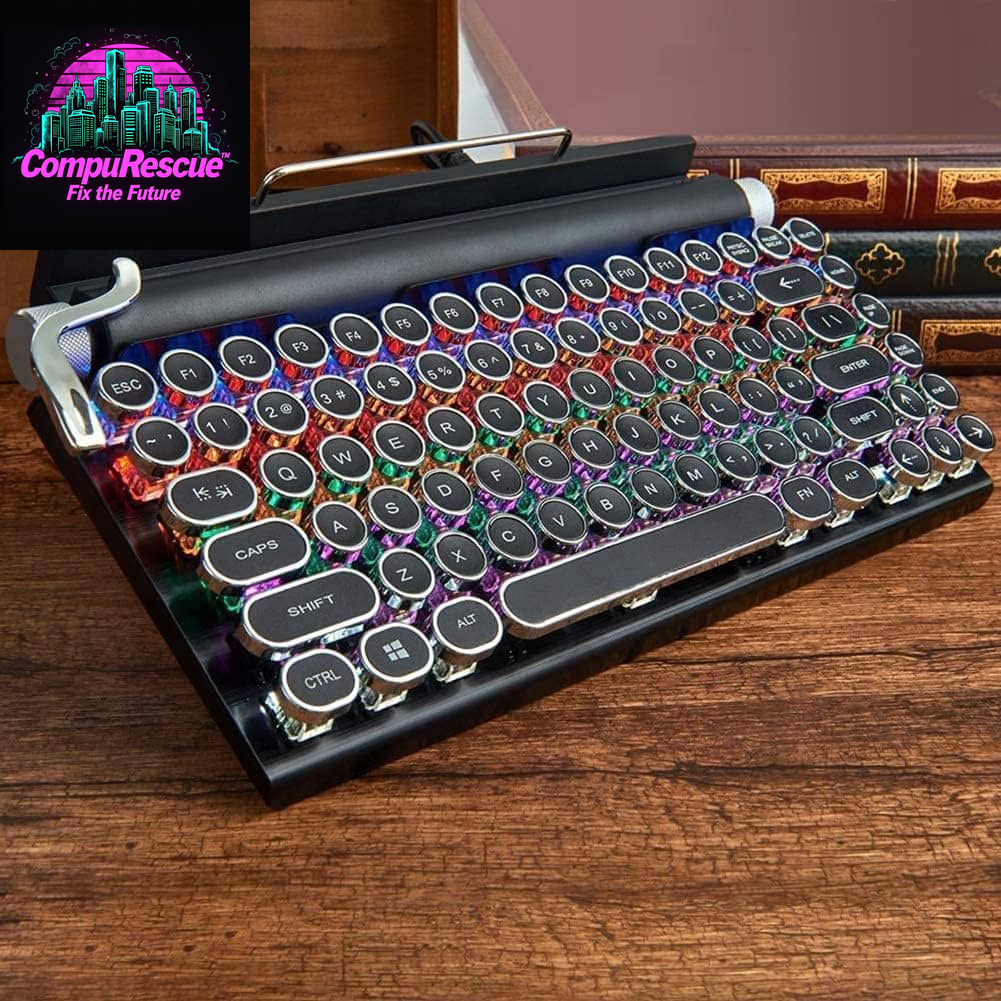 Retro Typewriter Keyboard