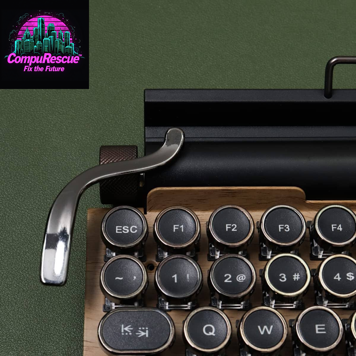 Retro Typewriter Keyboard