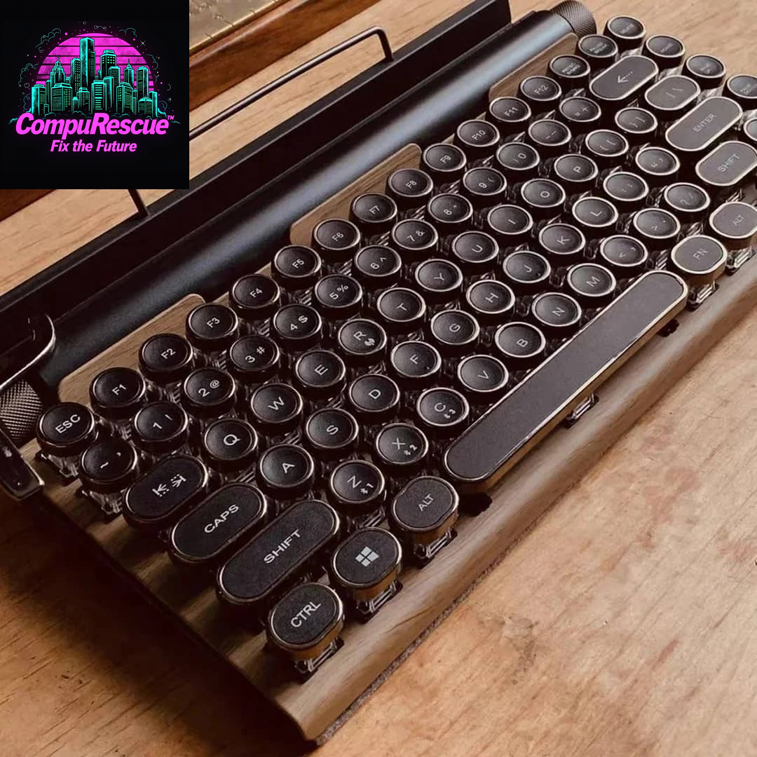 Retro Typewriter Keyboard