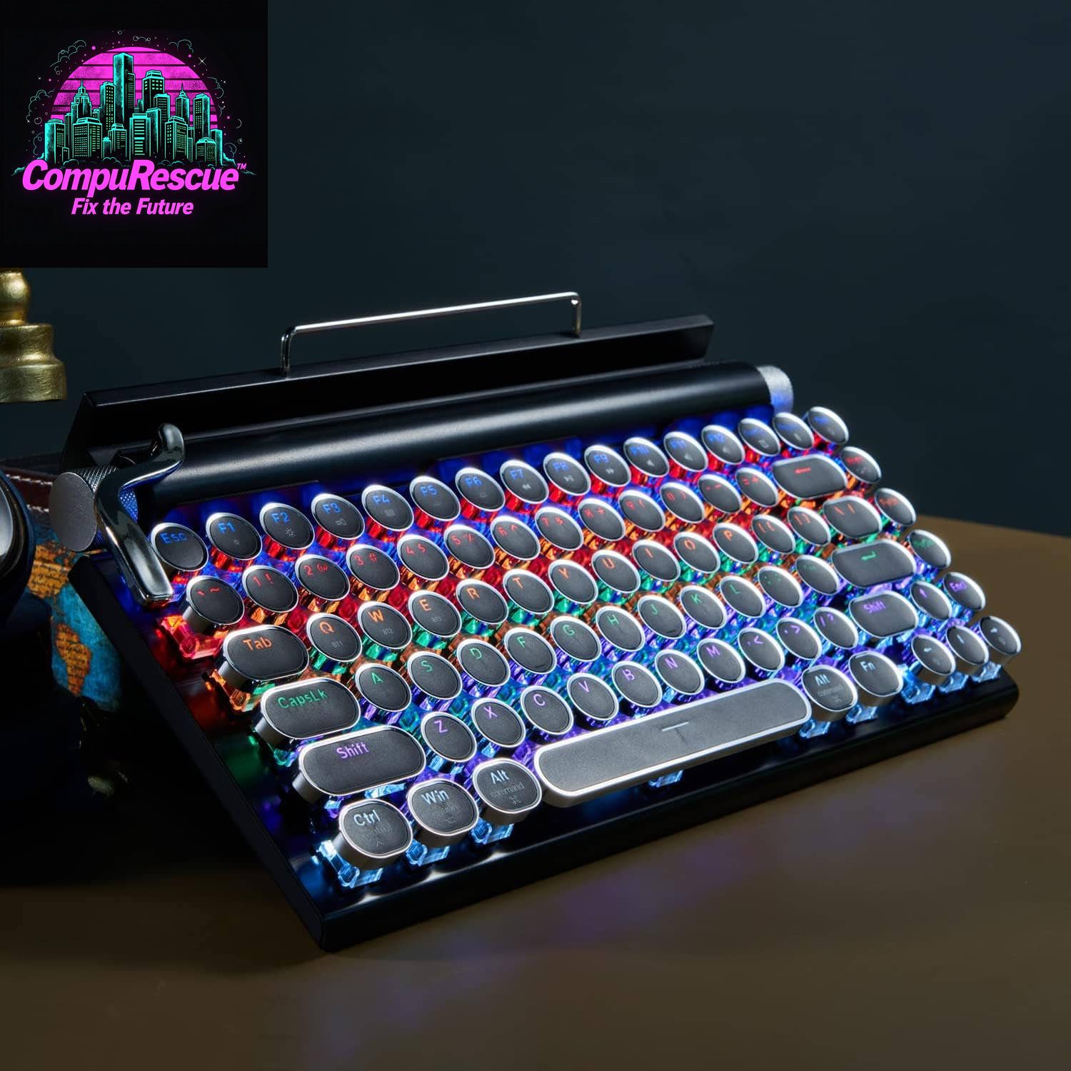 Retro Typewriter Keyboard