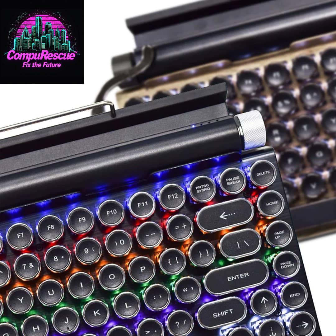 Retro Typewriter Keyboard